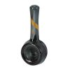 Marley Natural | Wide Flat Spoon Hand Pipe w/ Thick Base | 4.5in Long - Glass - Smoke