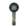 Marley Natural | Wide Flat Spoon Hand Pipe w/ Thick Base | 4.5in Long - Glass - Smoke - Image 3