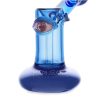 Big Eye Cyclops Hammer Bubbler | 4in Long - Glass - Blue - Image 5